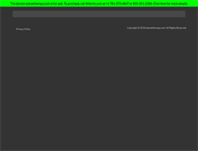 Tablet Screenshot of planettherapy.com